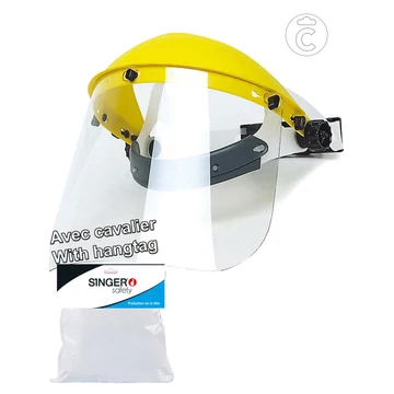 SINGER COEVA805 Arcvédő polikarbonát látómezővel (305X190mm) Akasztós