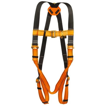 Zuhanásgátló testhevederzet 2 bekötési ponttal acél gyűrűs