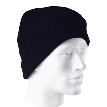 SINGER Kötött akril sapka. Fekete.