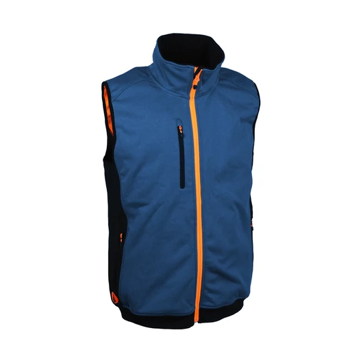 SINGER Softshell mellény. 96% polieszter és 4% elasztán, 300g/m2.
