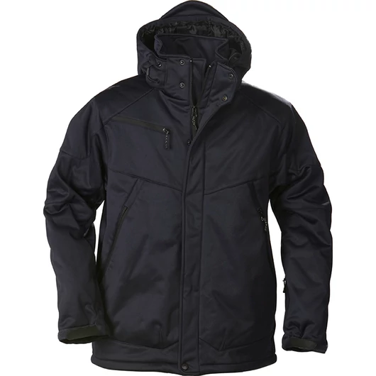 Printer férfi bélelt softshell kabát Skeleton